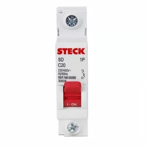 Disjuntor Monopolar SD C20 - Steck