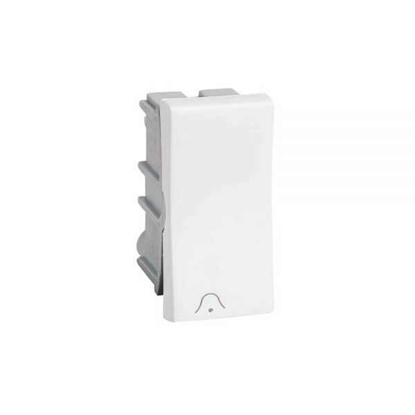 Módulo pulsador de campainha 2A 250V Branco