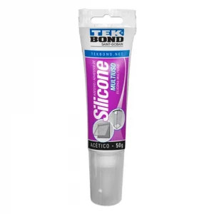 Adesivo De Silicone Acético Multiuso 50g