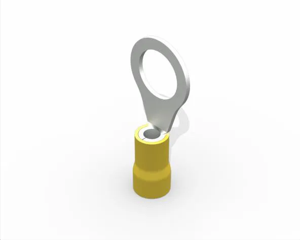 Terminal Anel Pré-isolado 4-6mm Amarelo 10 unidades